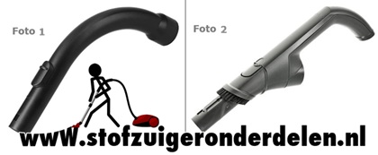 Miele Blizzard CX1 handgreep rond